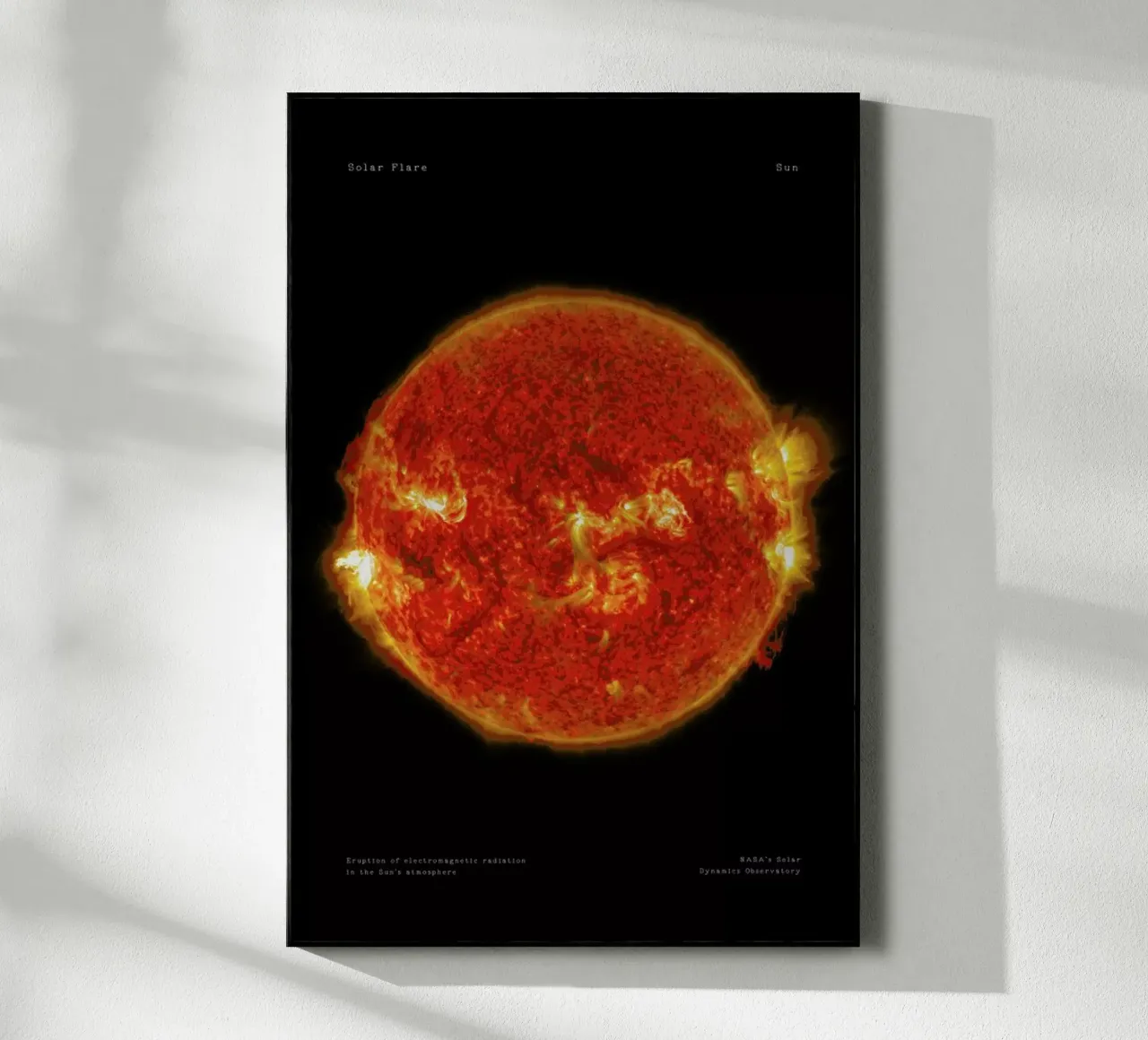 Solar Flare plexiglass da Vintage by JUNIQE