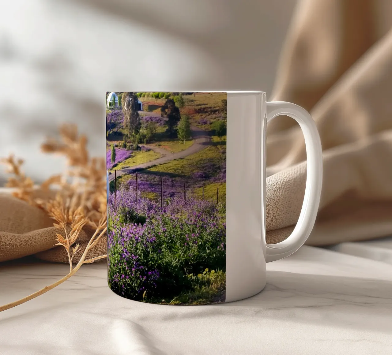 recinzione di campagna tazza in ceramica da Horsire