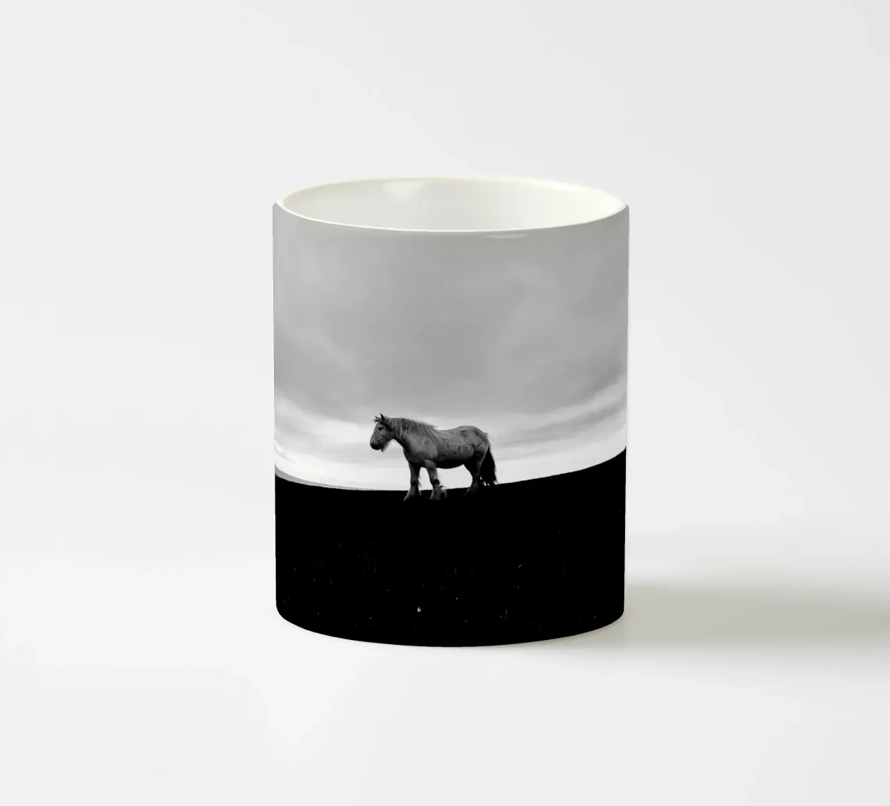 campo di pascolo tazza in ceramica da Horsire