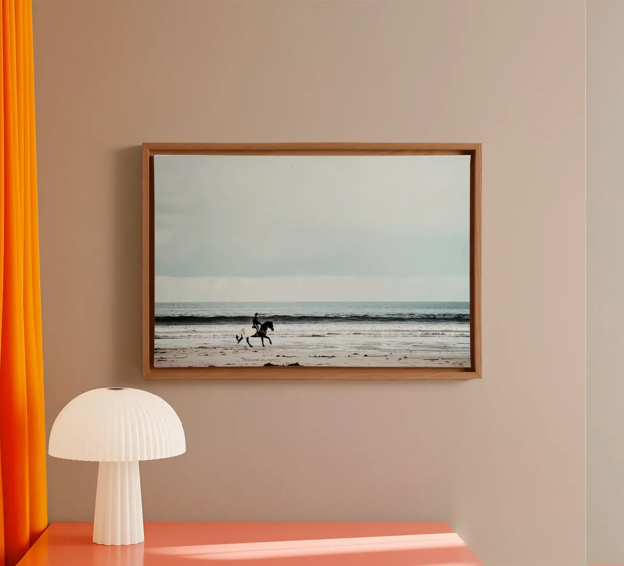 rider surf tela con Cornice a cassetta da Horsire