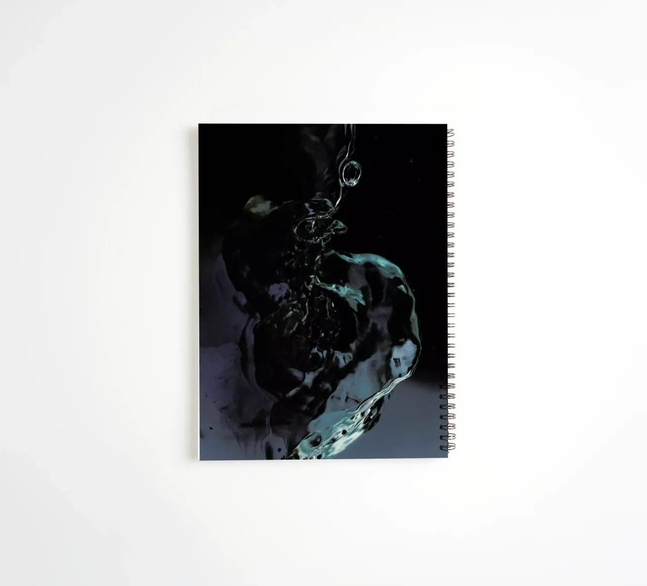 Aqua 02 spiral notebook by Shot By Clint