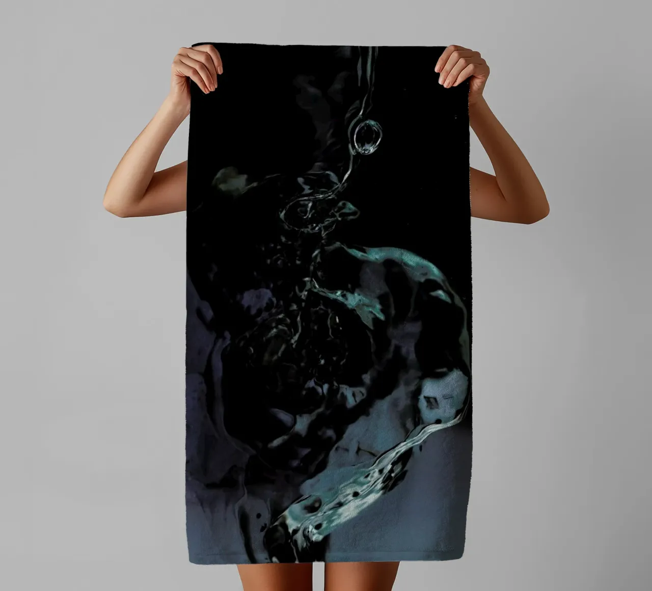Aqua 02 towel by Shot By Clint
