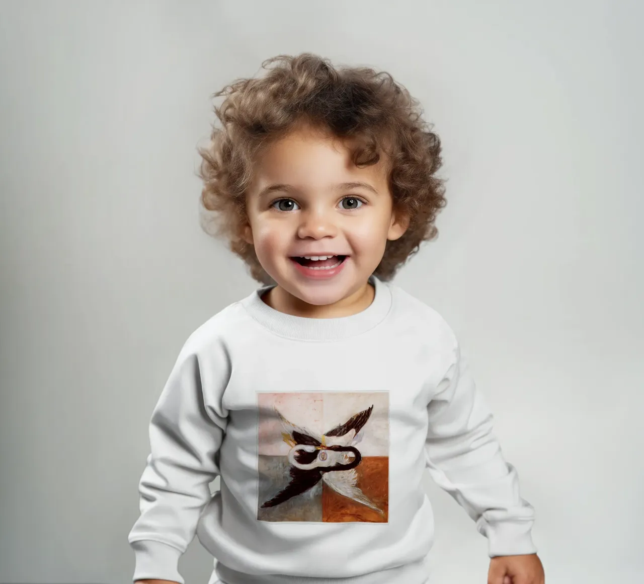 Hilman de Klimt Cisne sudadera de bebé de Alvena Baumbach