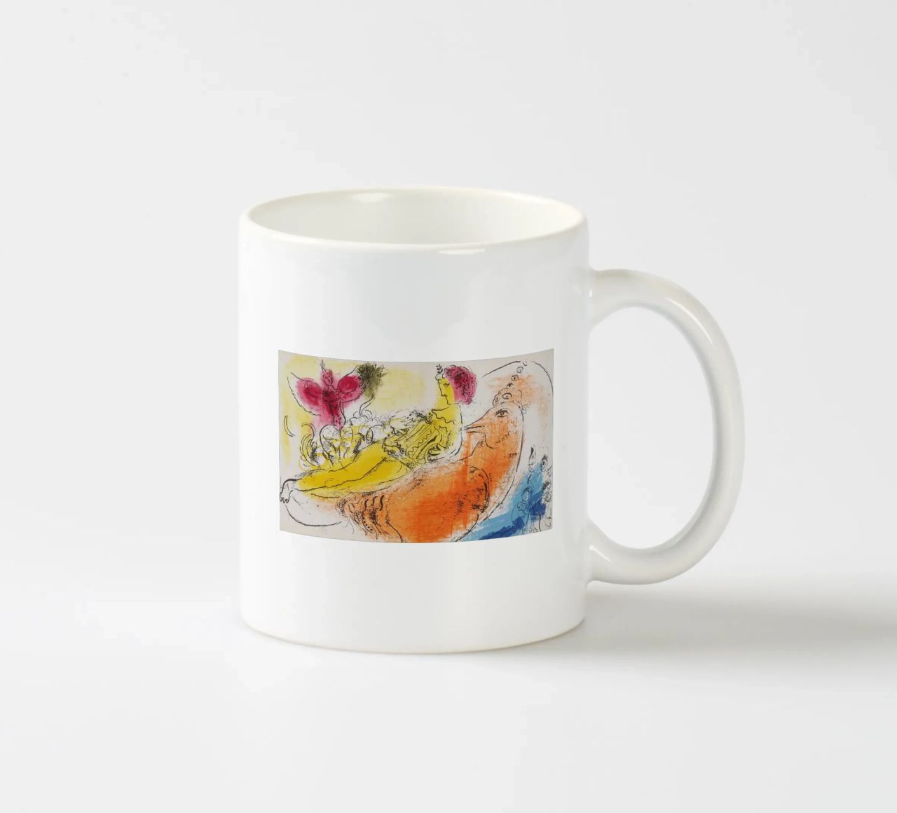 Marc Chagall che probabilmente non conoscevi tazza in ceramica da Alvena Baumbach