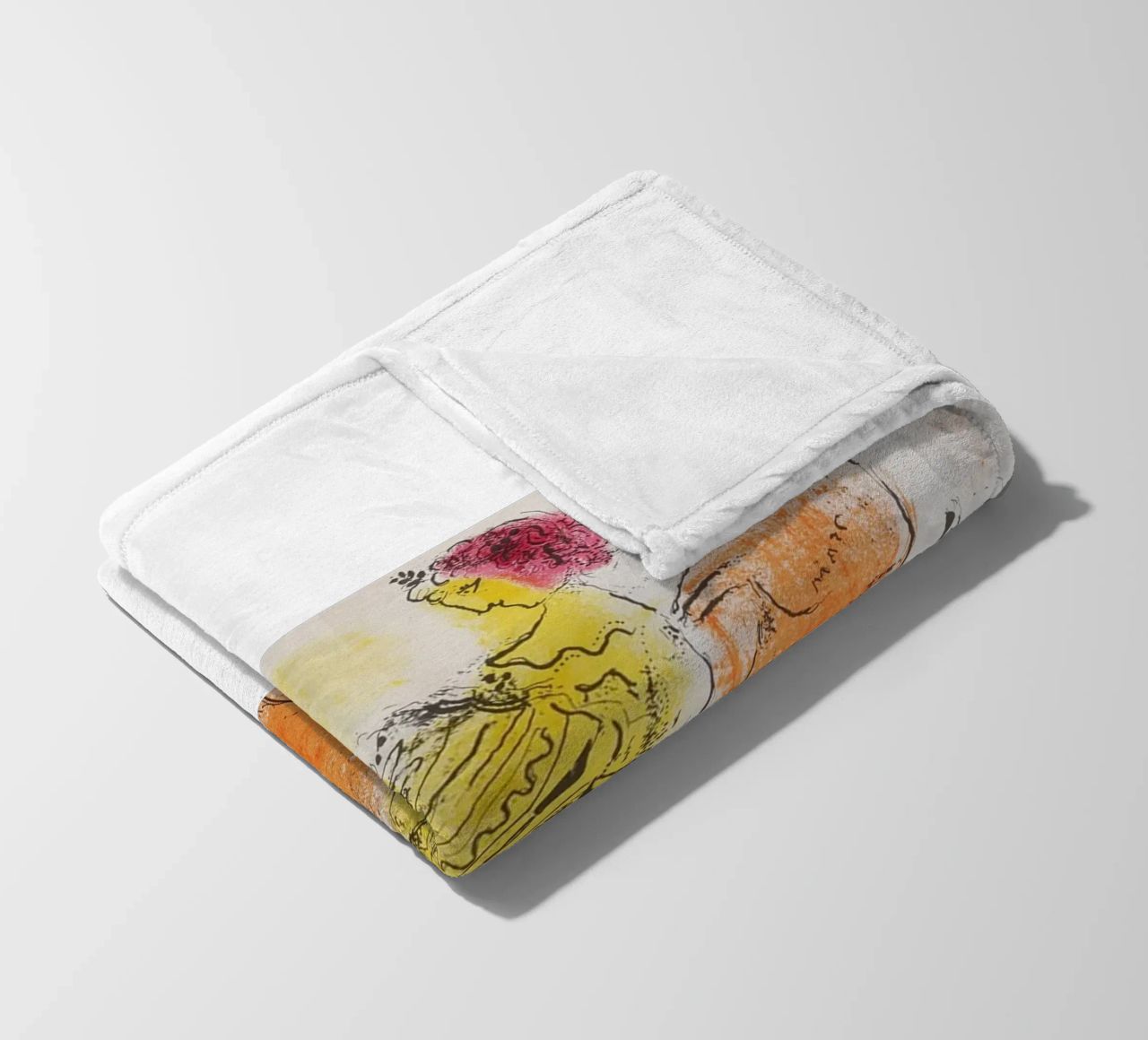 Marc Chagall che probabilmente non conoscevi coperta in pile da Alvena Baumbach