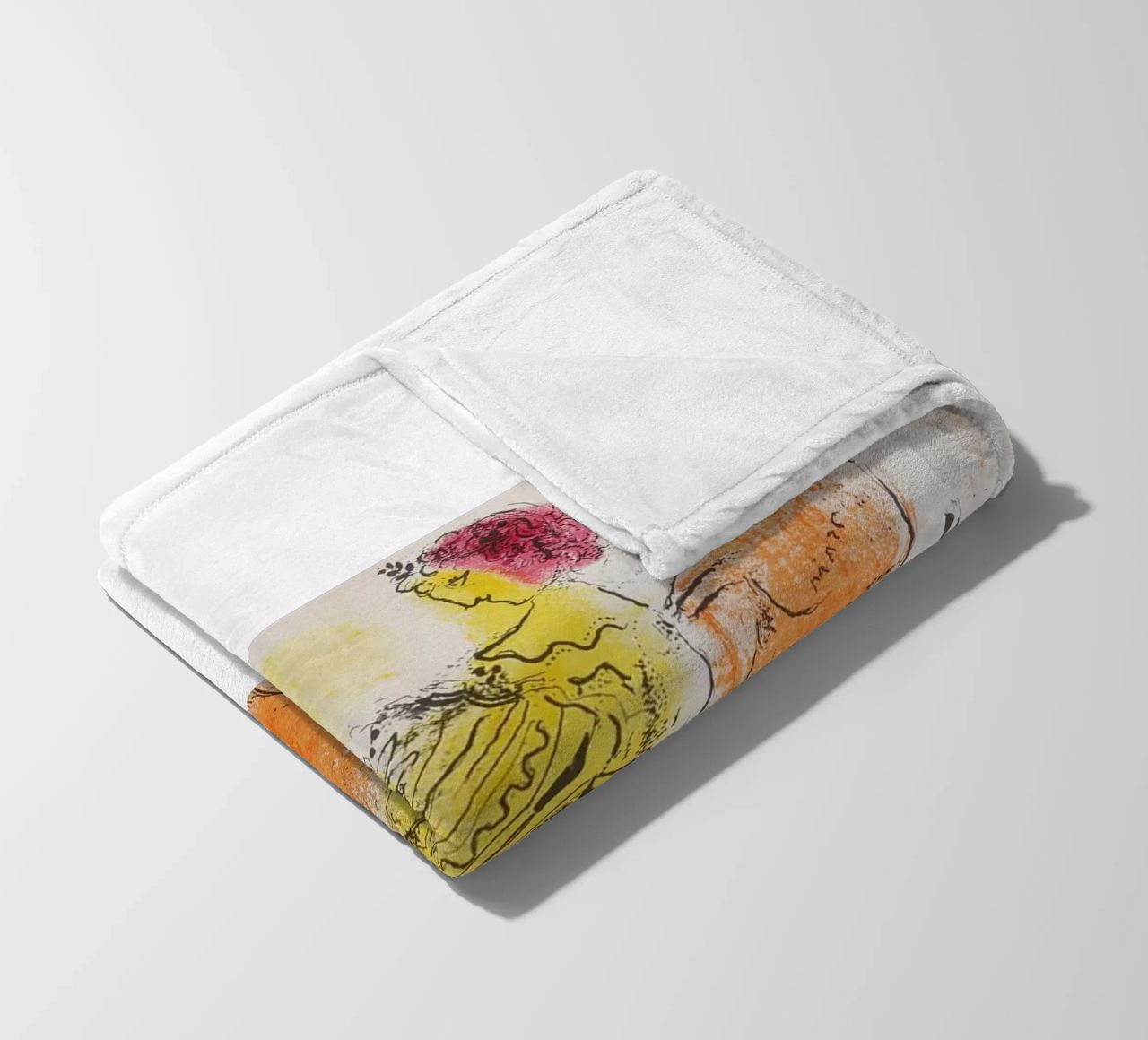 Marc Chagall che probabilmente non conoscevi coperta in pile da Alvena Baumbach