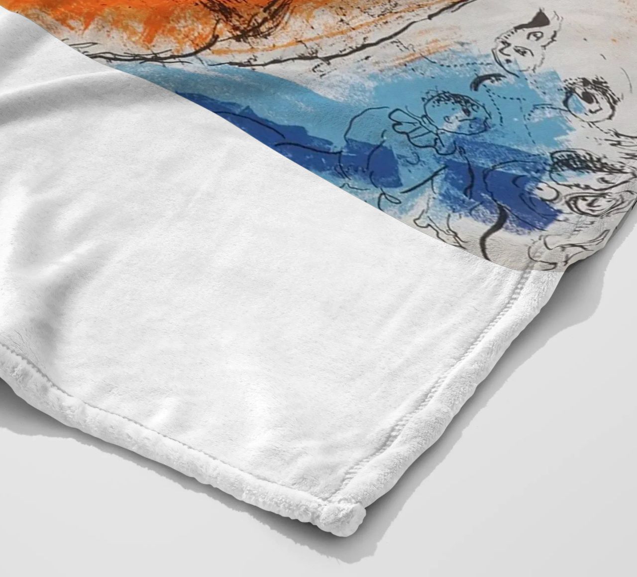 Marc Chagall che probabilmente non conoscevi coperta in pile da Alvena Baumbach