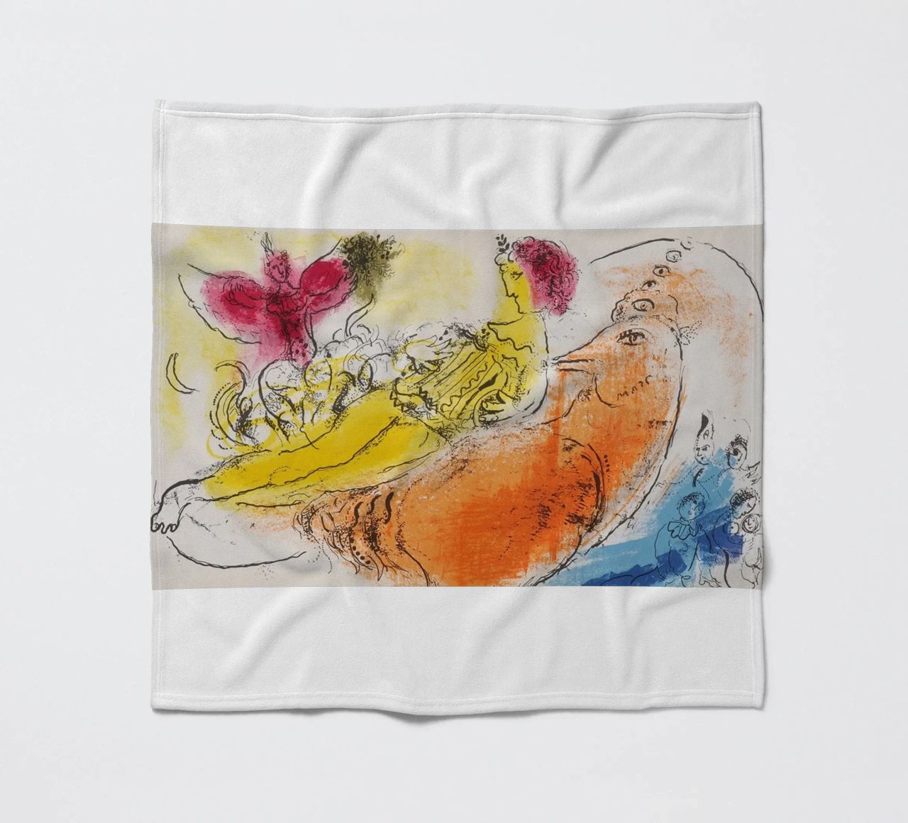 Marc Chagall che probabilmente non conoscevi coperta in pile da Alvena Baumbach