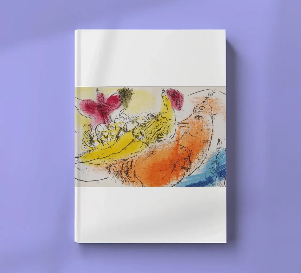 Marc Chagall, den Sie wahrscheinlich nicht kannten Notizbuch von Alvena Baumbach
