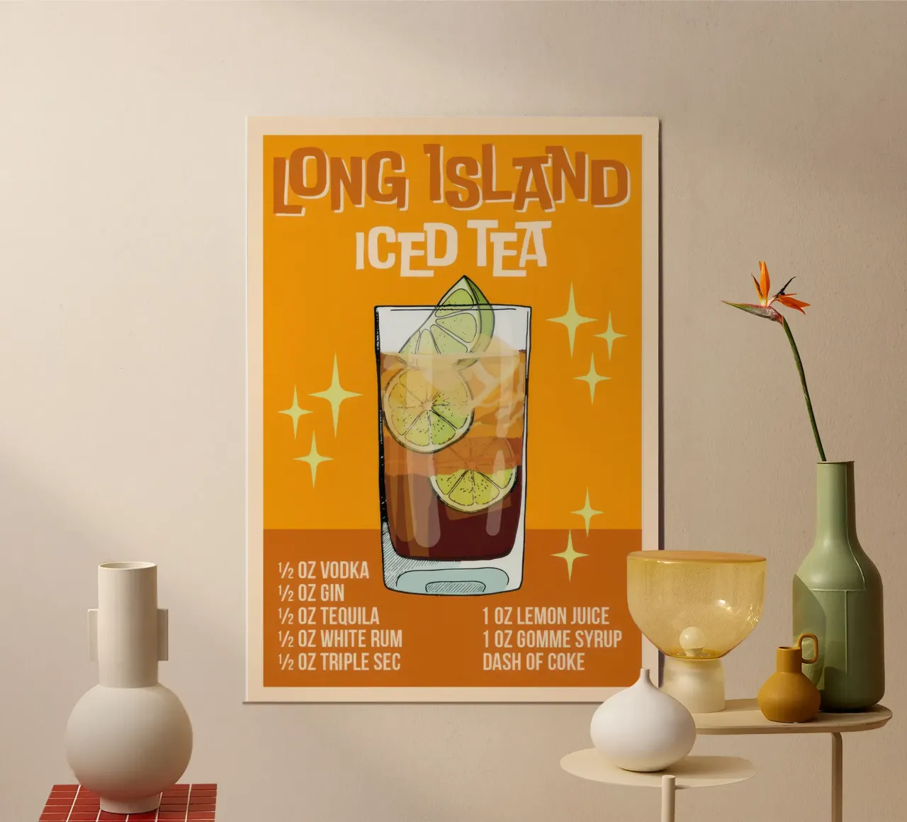 Long Island Eistee Hahnemühle von Beauty wall