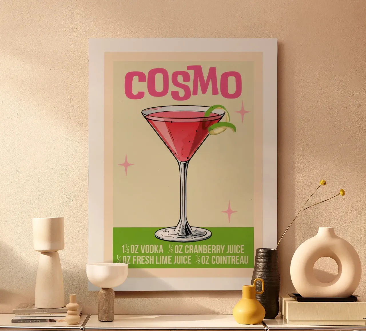 Cosmo alluminio dibond da Beauty wall