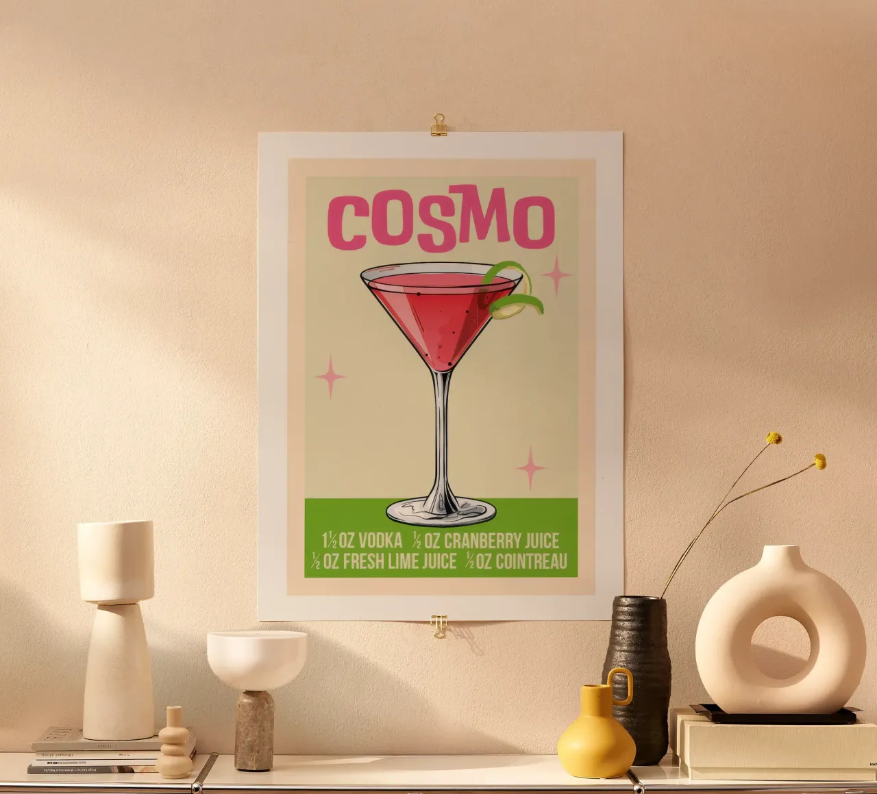 Cosmo poster da Beauty wall