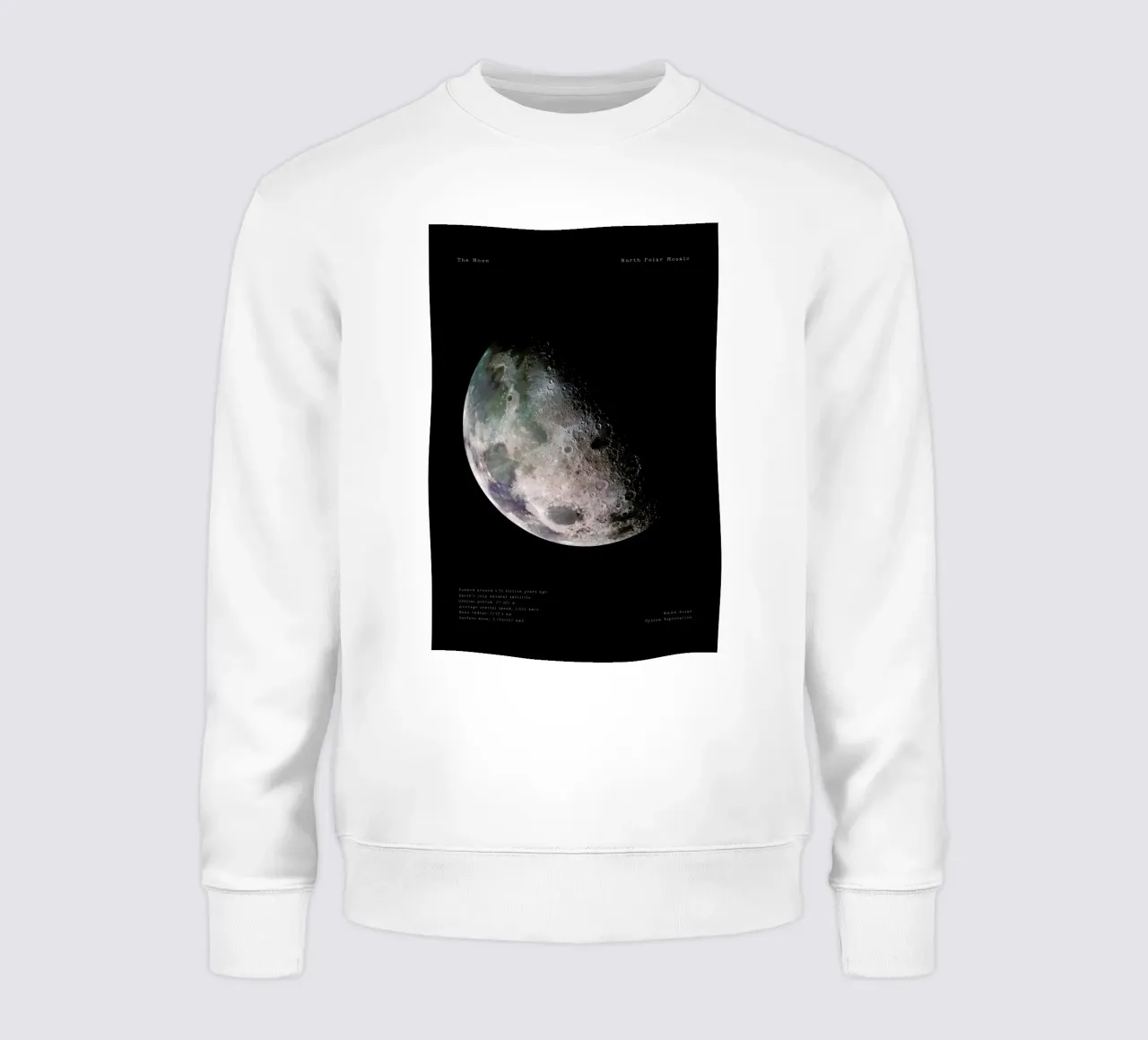 The Moon felpa da Vintage by JUNIQE