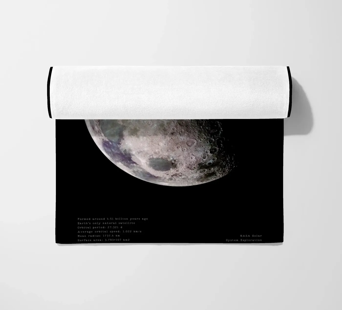 The Moon telo mare da Vintage by JUNIQE