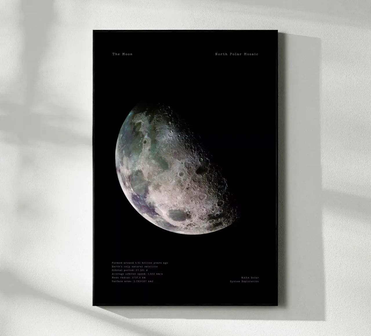 The Moon plexiglass da Vintage by JUNIQE