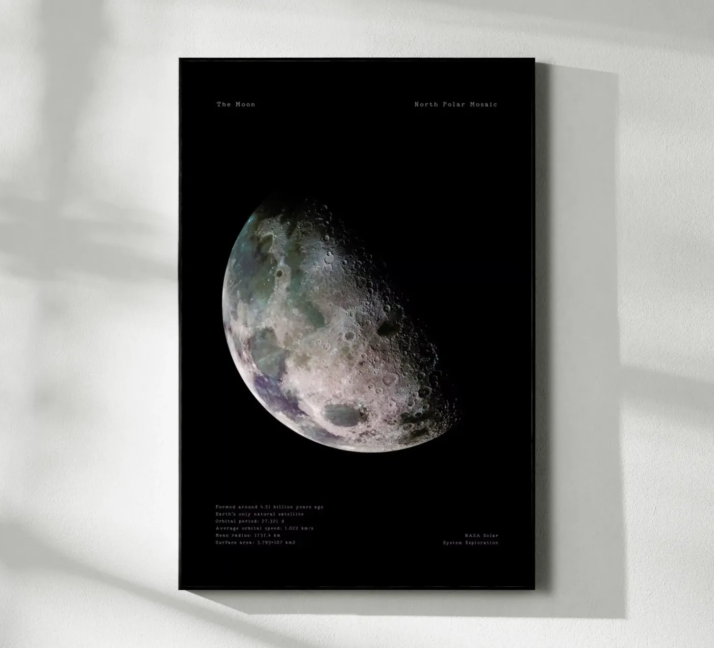 The Moon Acryl-Glas von Vintage by JUNIQE