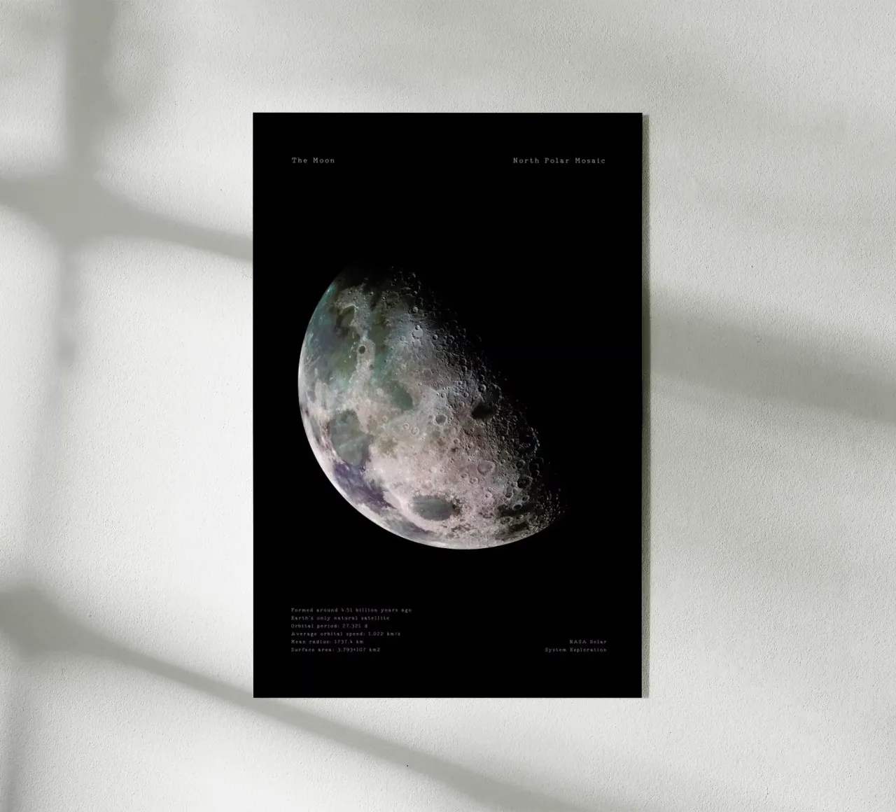 The Moon plexiglass da Vintage by JUNIQE