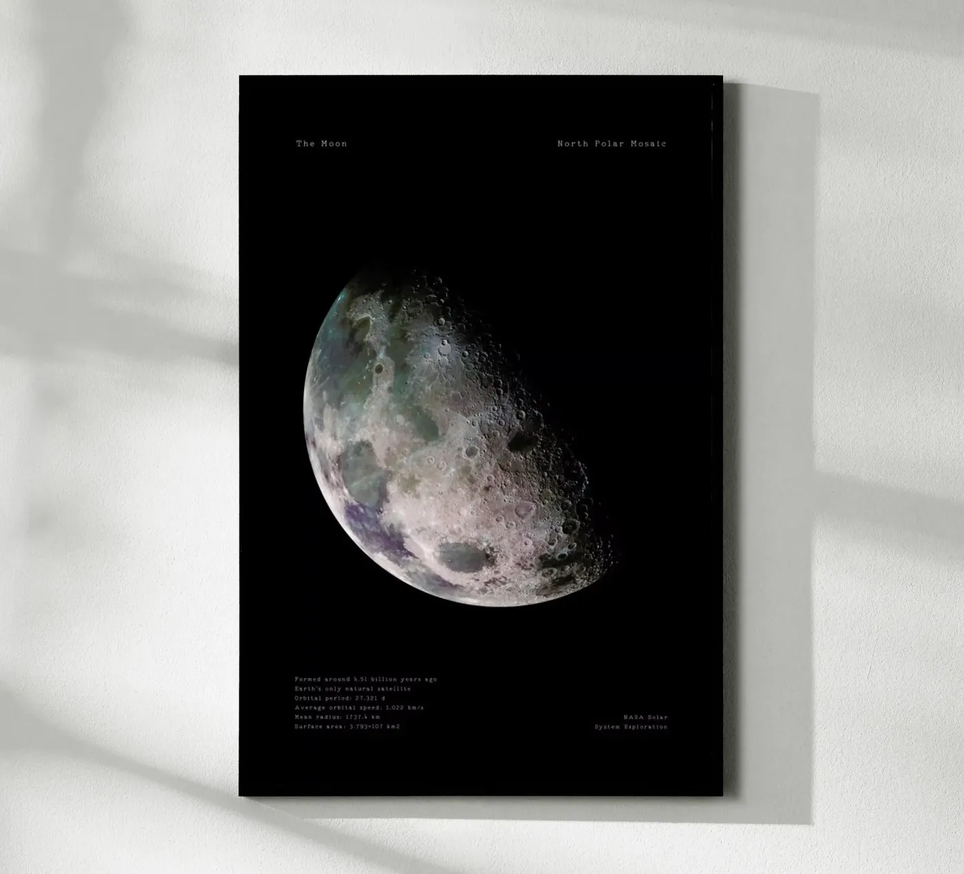 The Moon poster van Vintage by JUNIQE