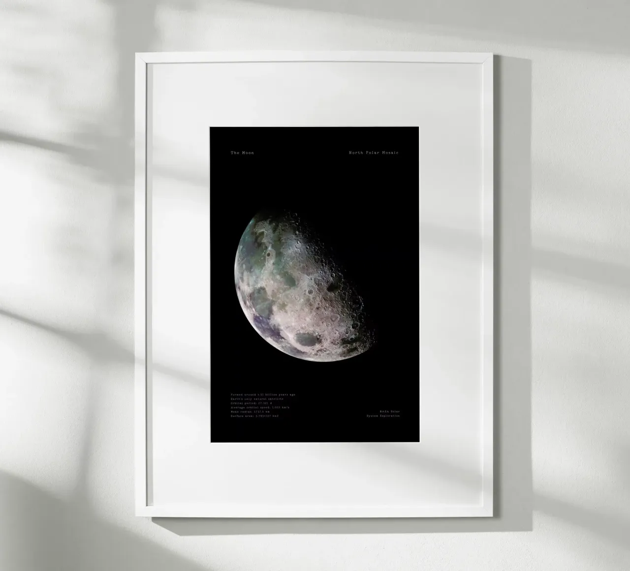 The Moon carta hahnemühle da Vintage by JUNIQE
