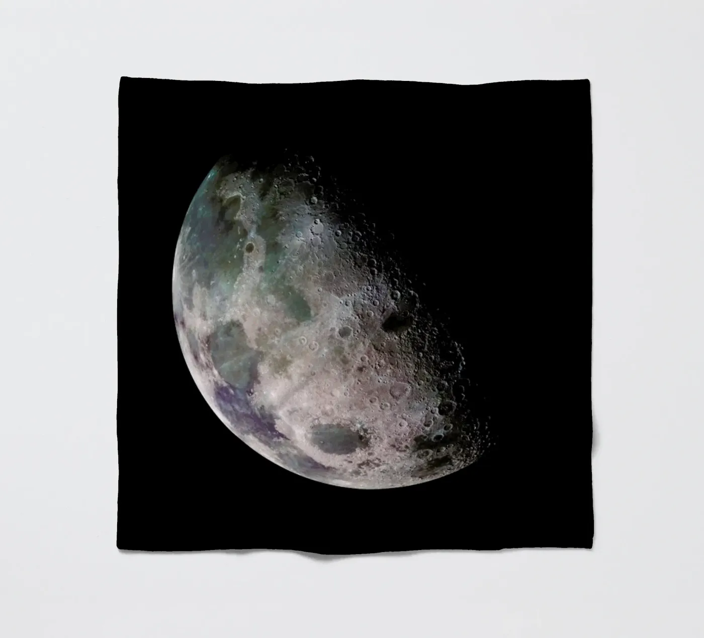 The Moon Fleecedecke von Vintage by JUNIQE