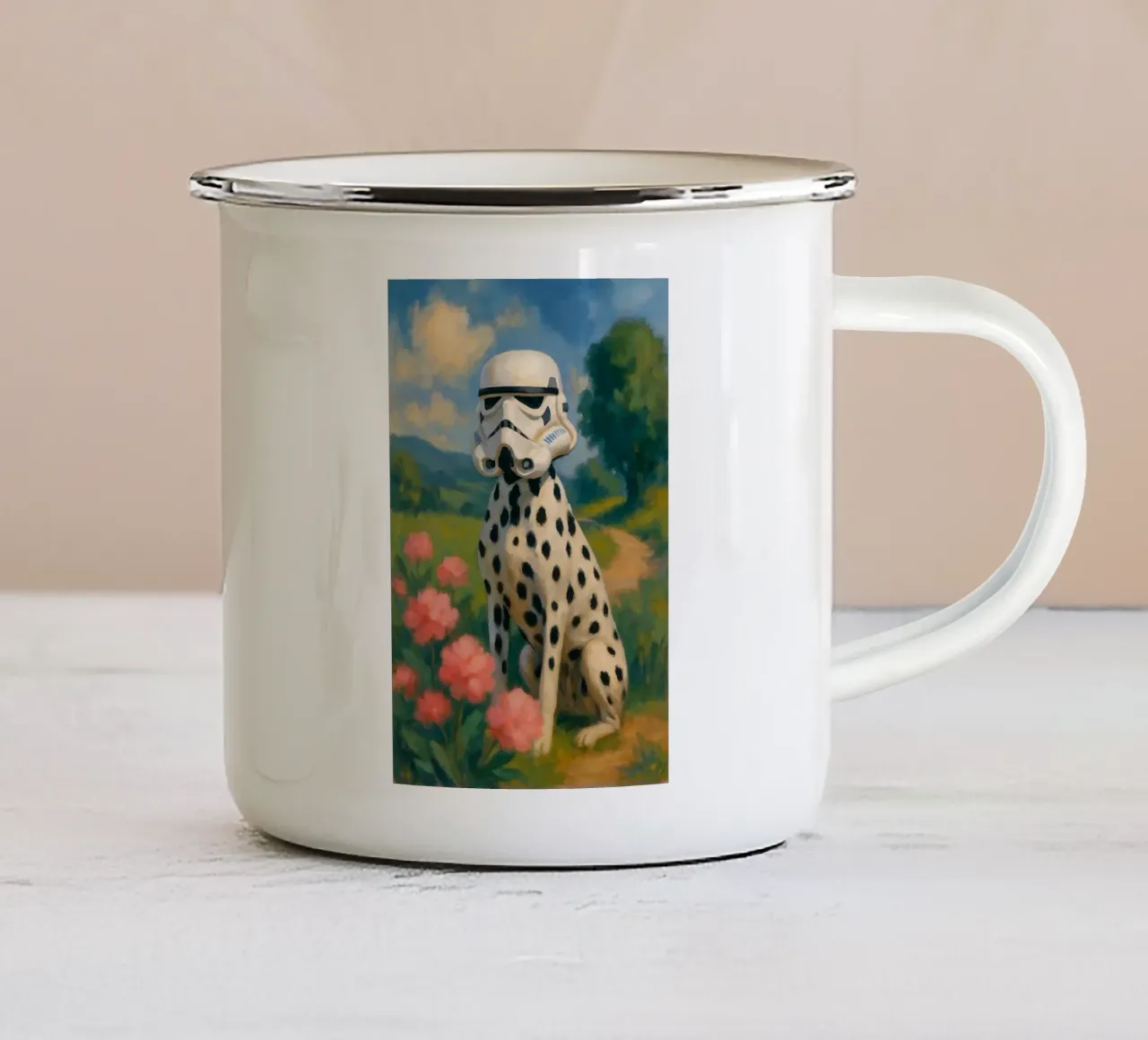 Imperial Hound - The Dot Side tazza in smalto da KUNSTstück