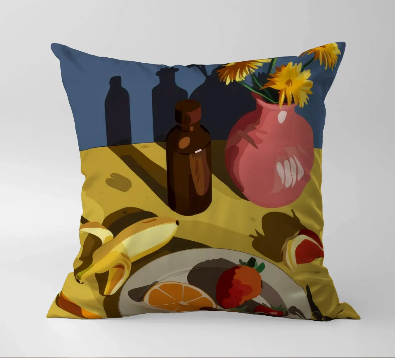 Piatto rosa frutta cuscino da Moonlite Desire