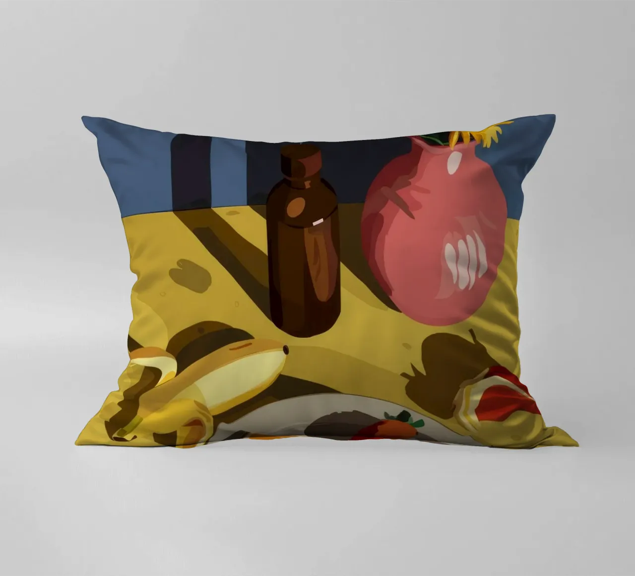 Piatto rosa frutta cuscino da Moonlite Desire