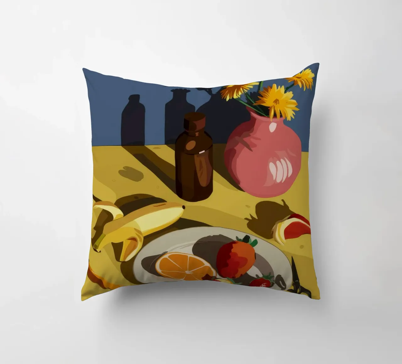 Piatto rosa frutta cuscino da Moonlite Desire