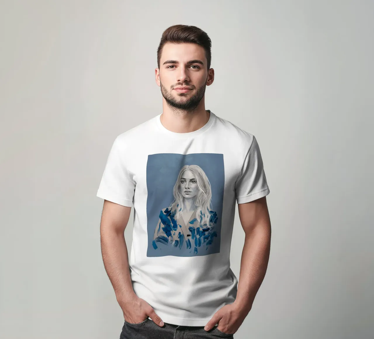 Sguardo al flusso di platino t-shirt da Vivid Reverie
