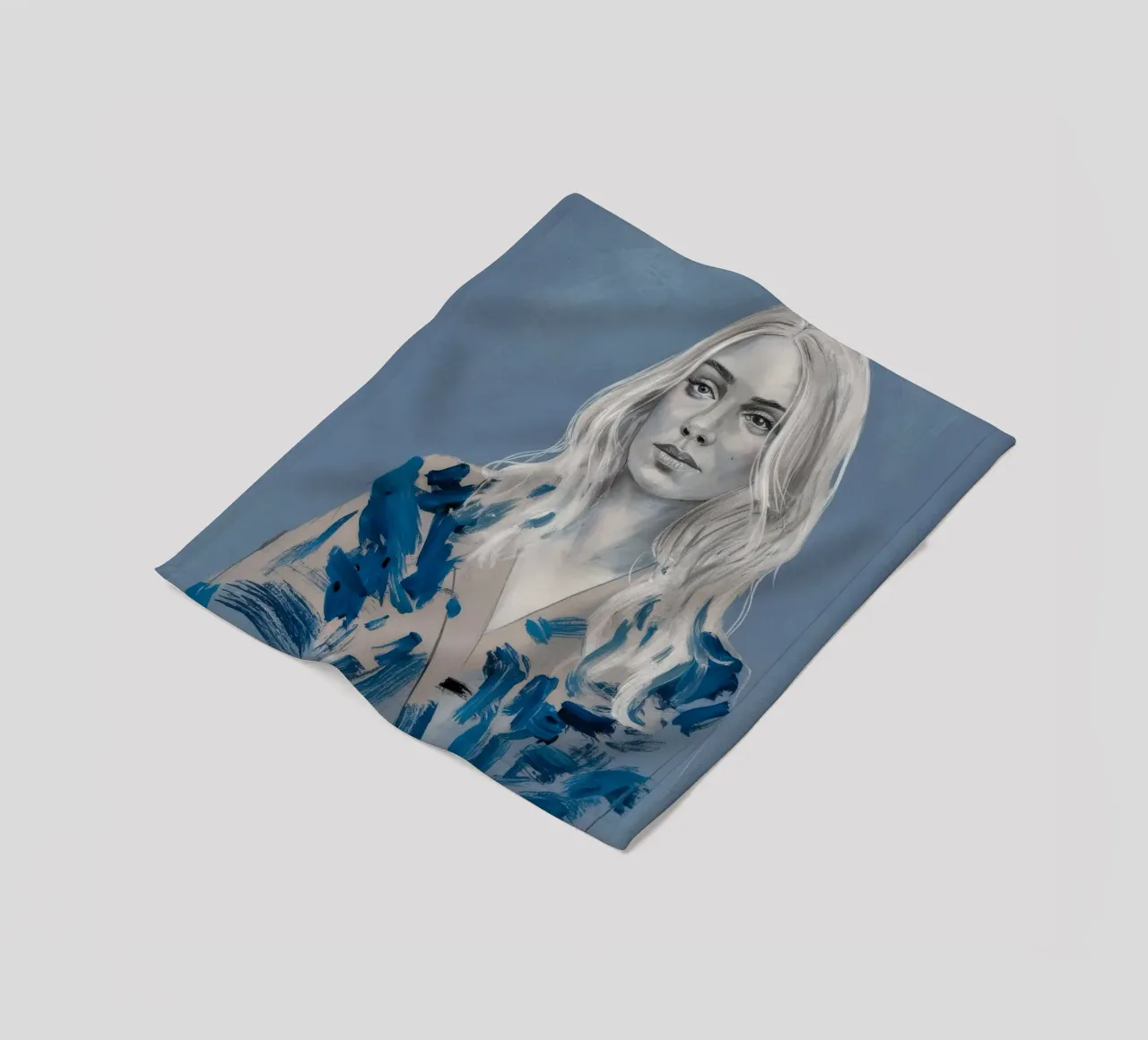 Sguardo al flusso di platino coperta in pile da Vivid Reverie