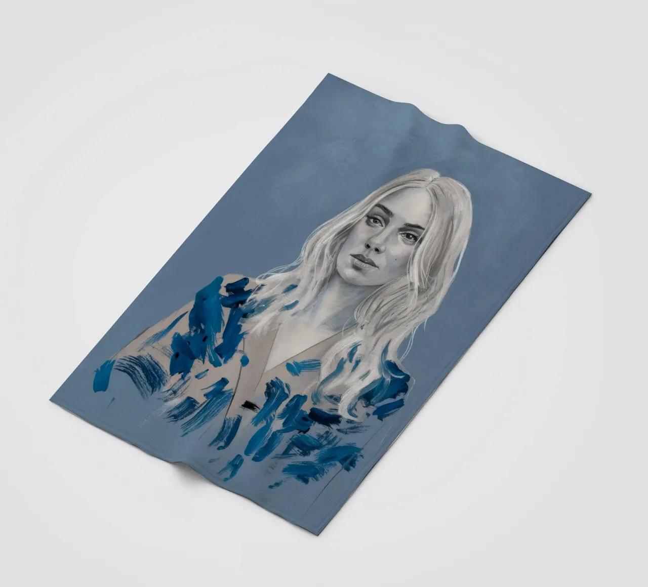 Sguardo al flusso di platino coperta in pile da Vivid Reverie