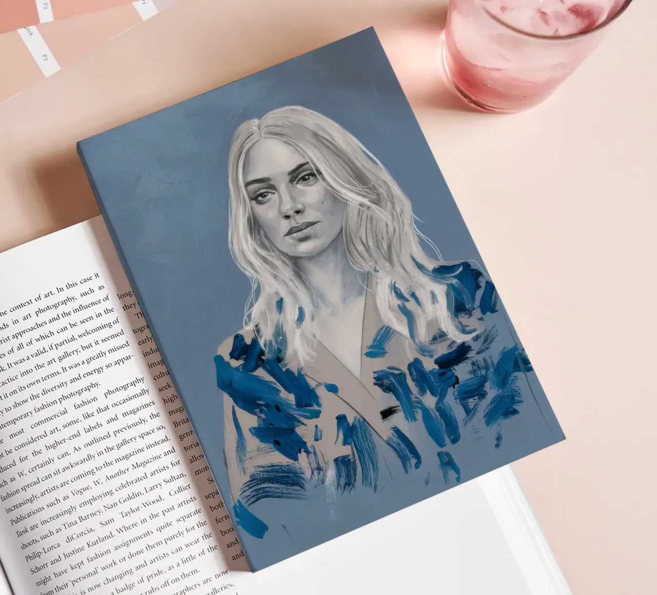 Platinum Flow Gaze notebook by Vivid Reverie