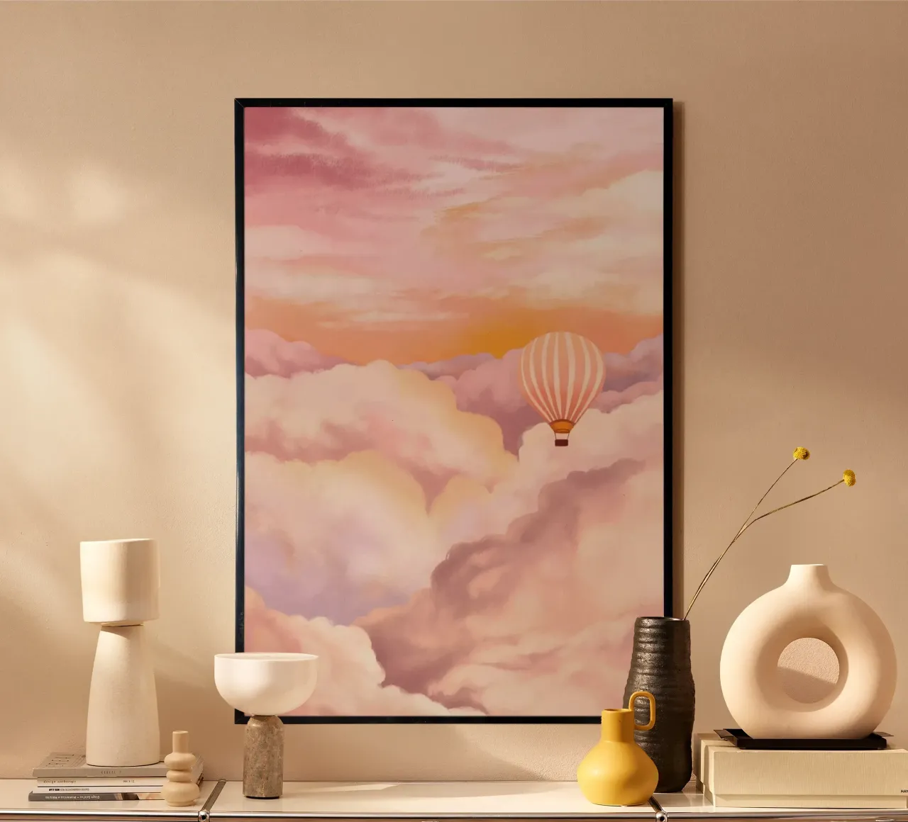 In The Clouds poster da Goed Blauw