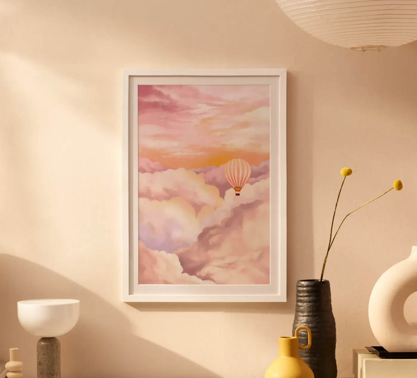 In The Clouds poster by Goed Blauw