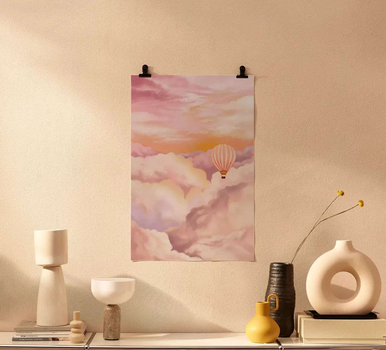In The Clouds poster da Goed Blauw