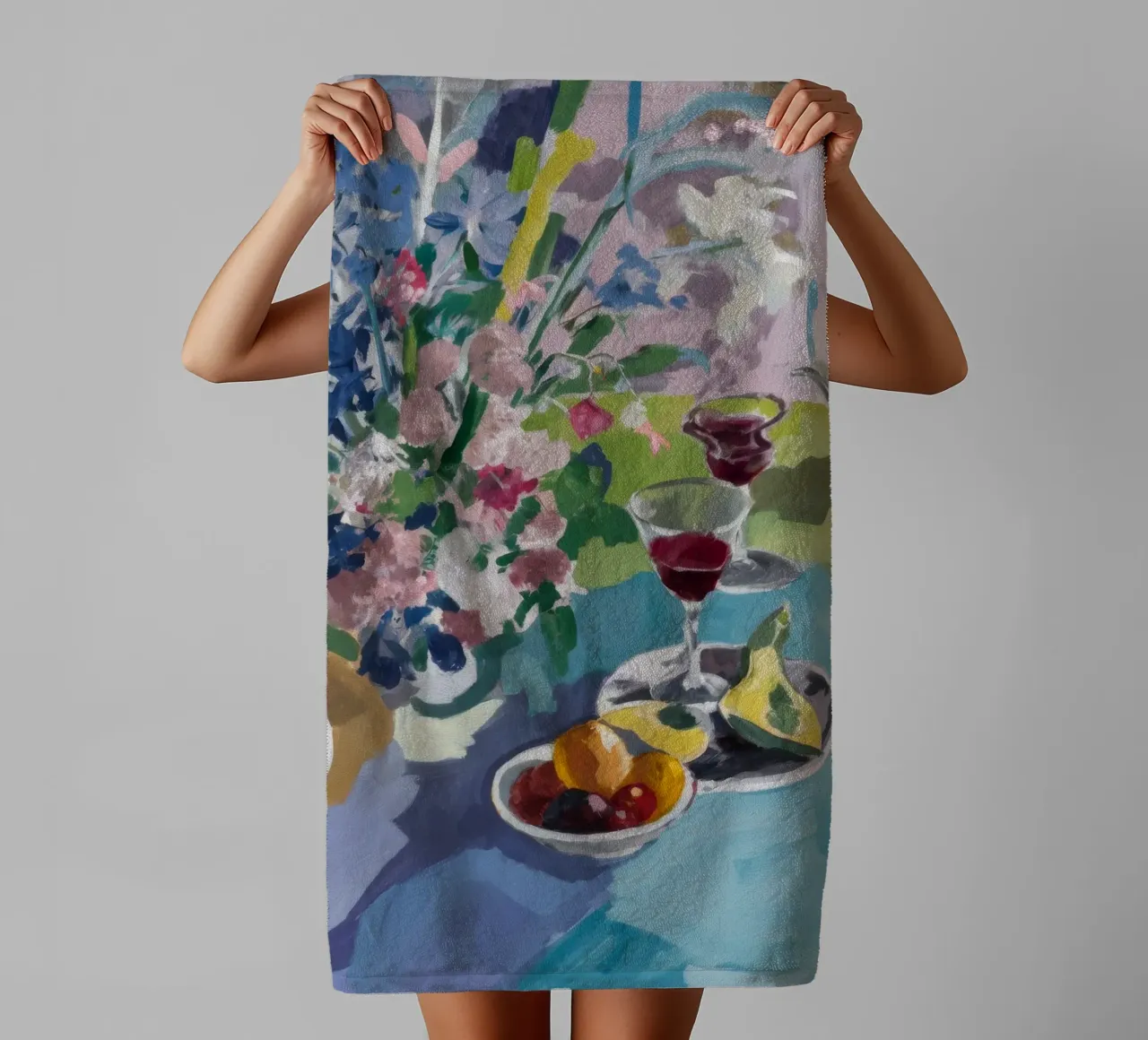 Medley di frutta festosa asciugamano da bagno da Lush Essence
