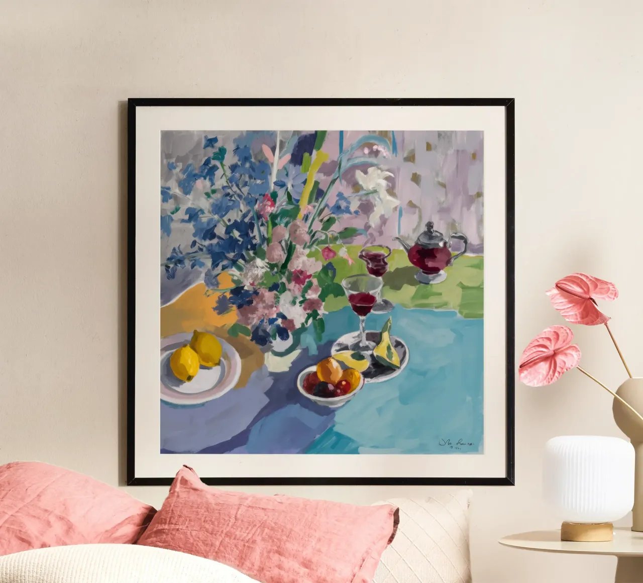 Festliche Fruchtmischung Poster von Lush Essence