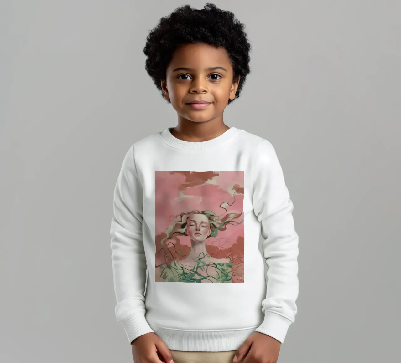 Anima gemella con nastro felpa bambino da Vivid Reverie
