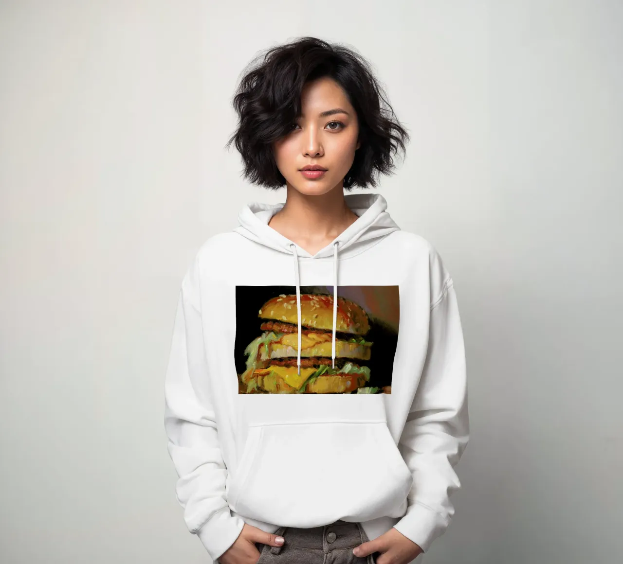 Big Mac felpa con cappuccio da Noah Verrier