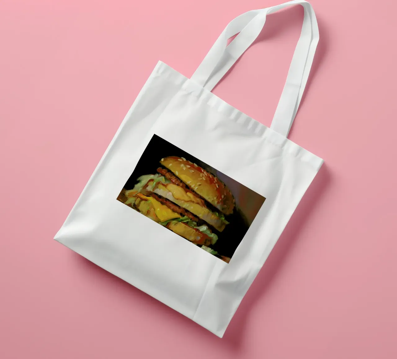 Big Mac borsa in juta da Noah Verrier