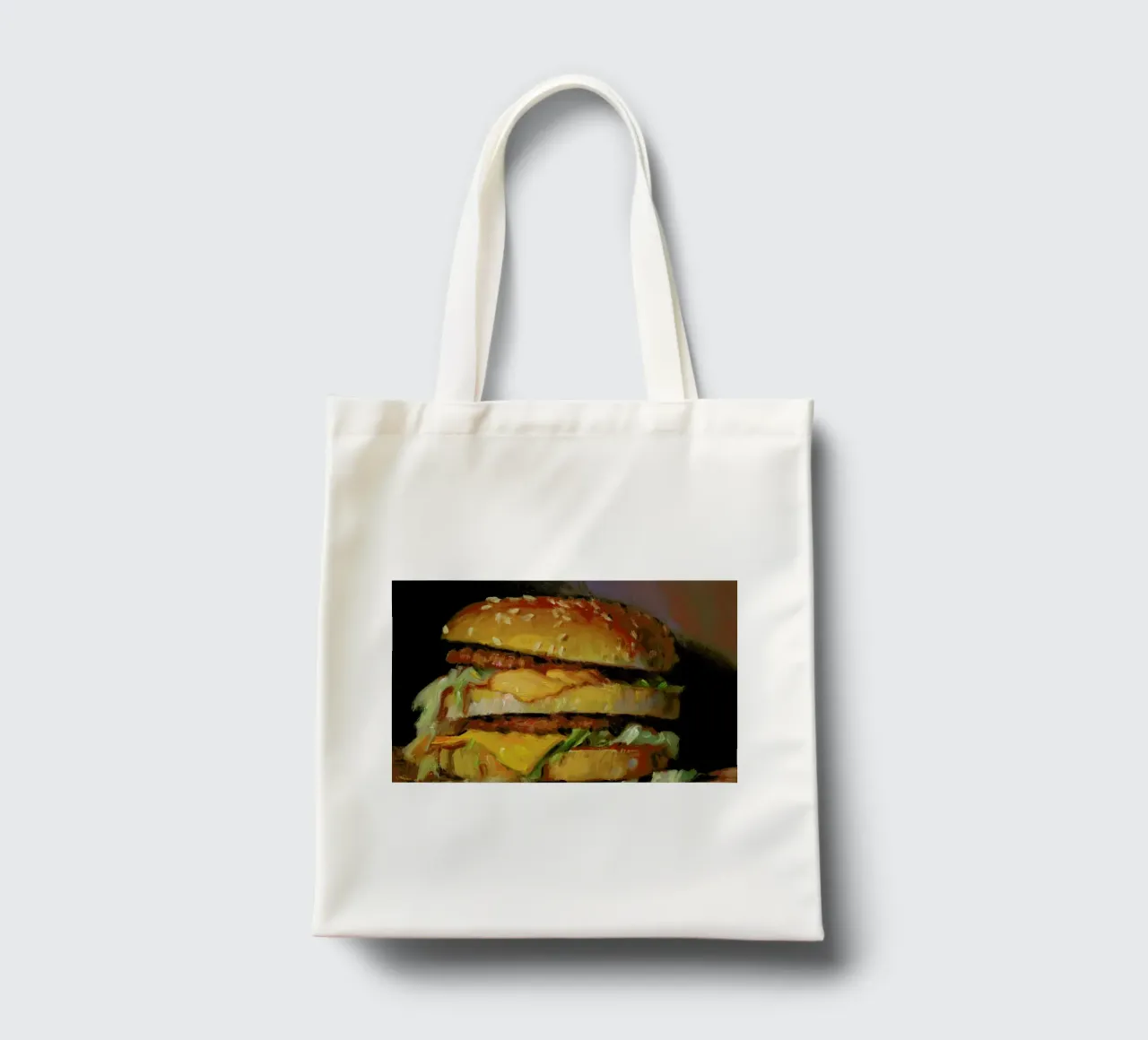 Big Mac borsa in juta da Noah Verrier