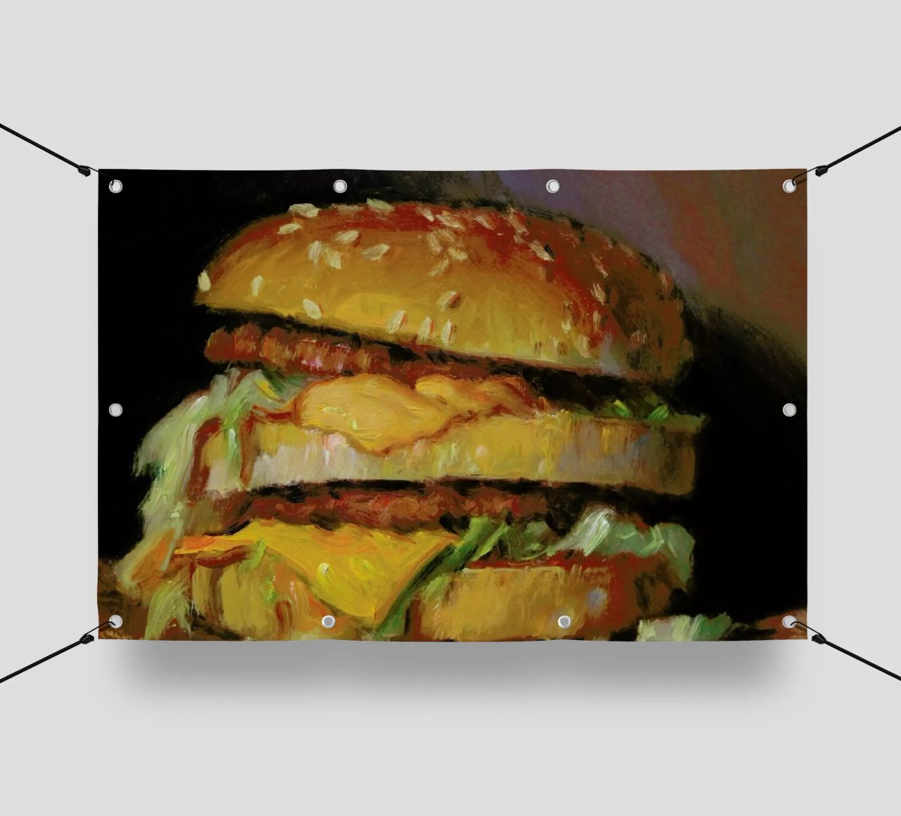Big Mac telo in pvc da Noah Verrier