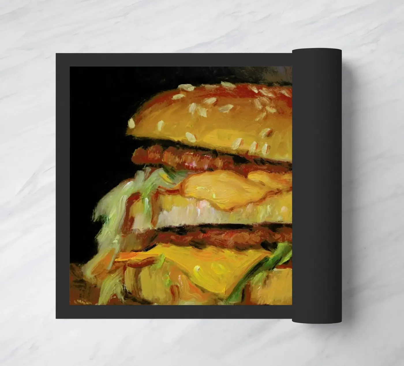 Big Mac deurmat van Noah Verrier