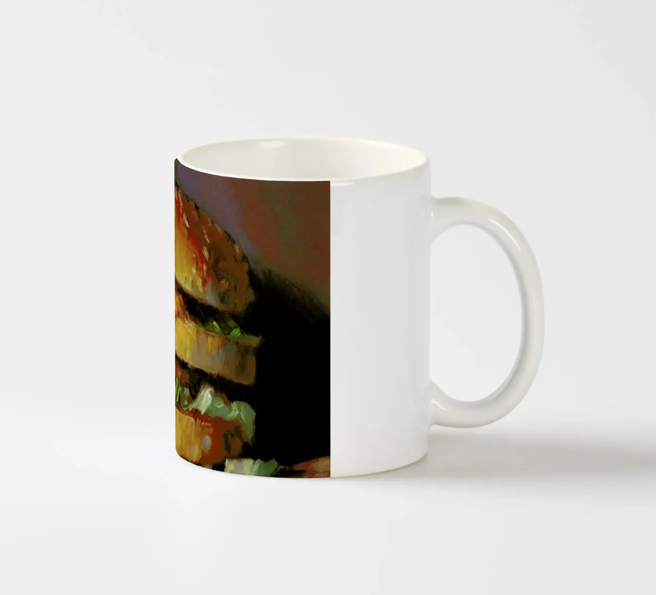 Big Mac ceramic mug by Noah Verrier