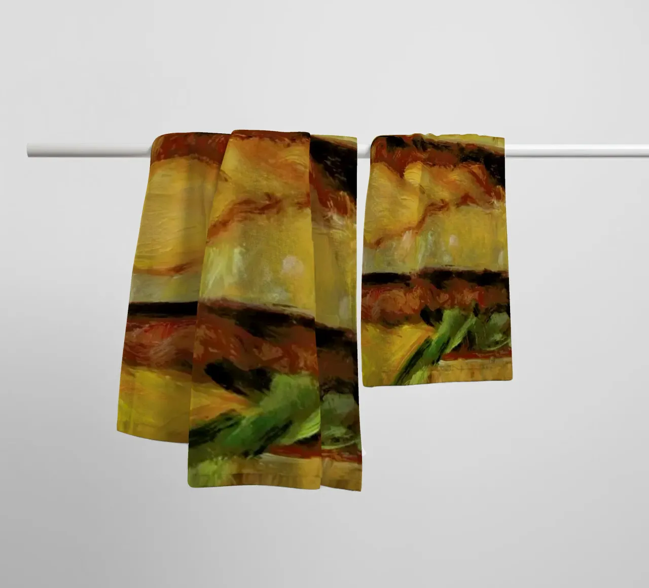 Big Mac asciugamano da bagno da Noah Verrier