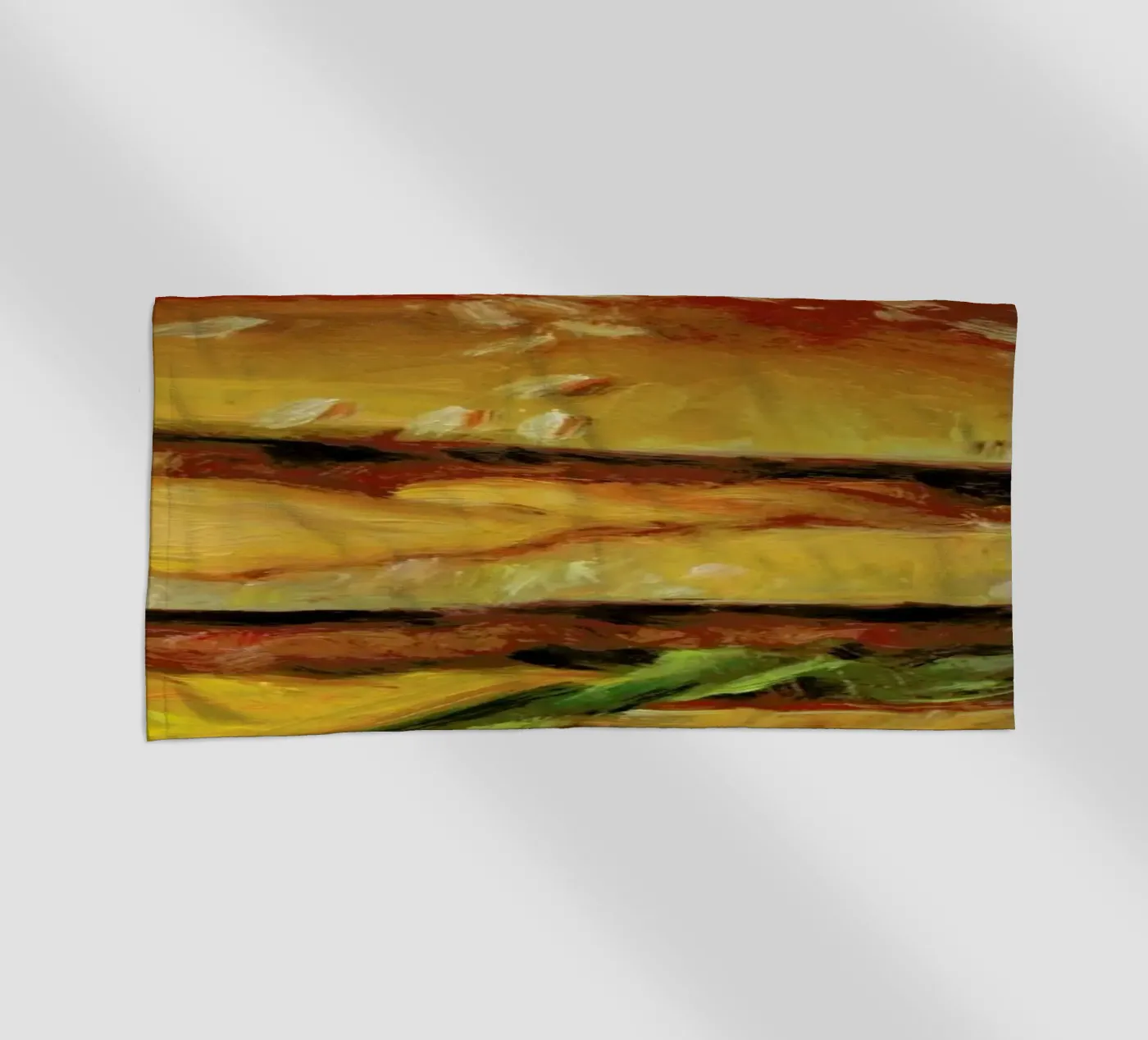 Big Mac beach towel by Noah Verrier