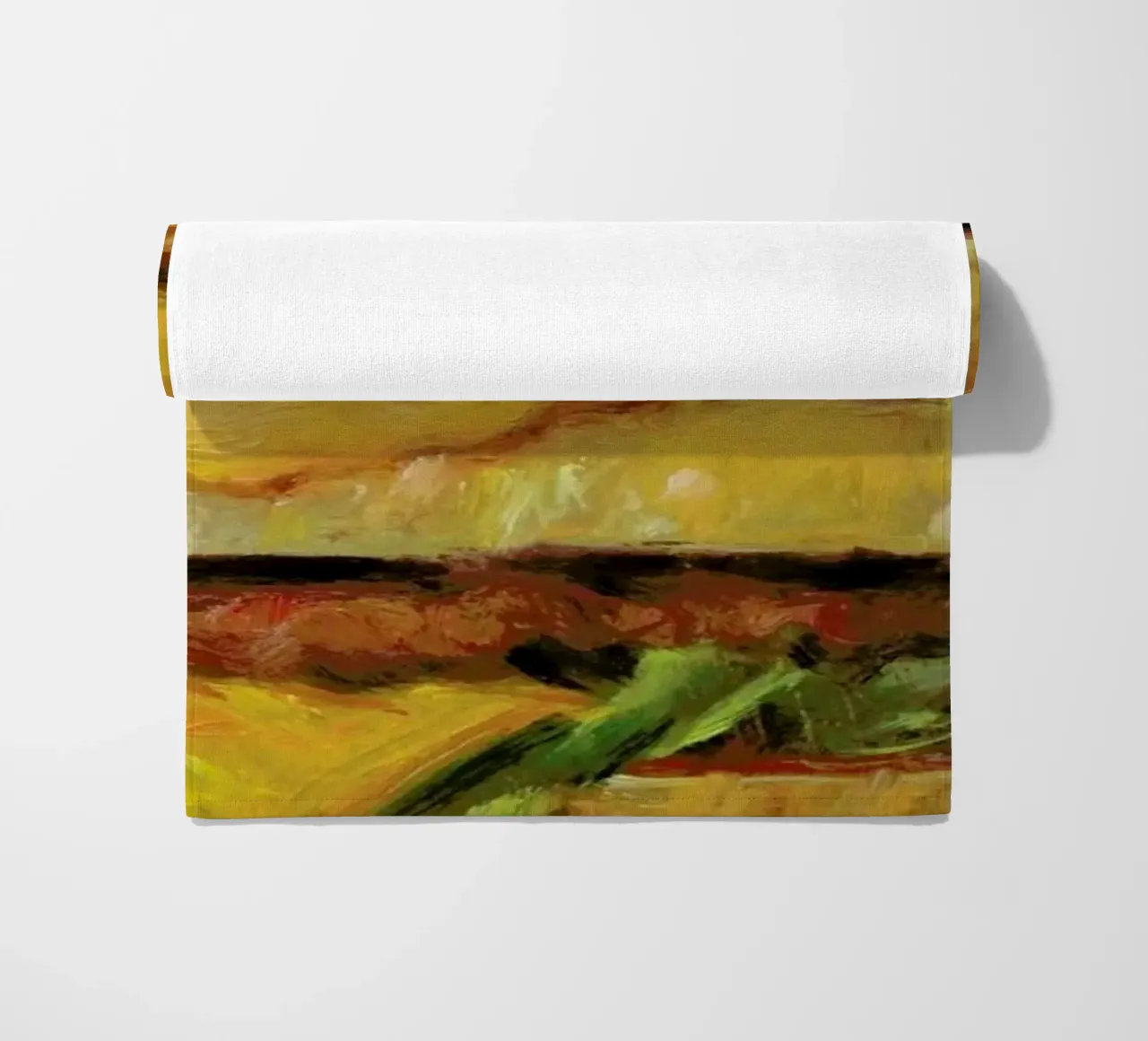 Big Mac beach towel by Noah Verrier