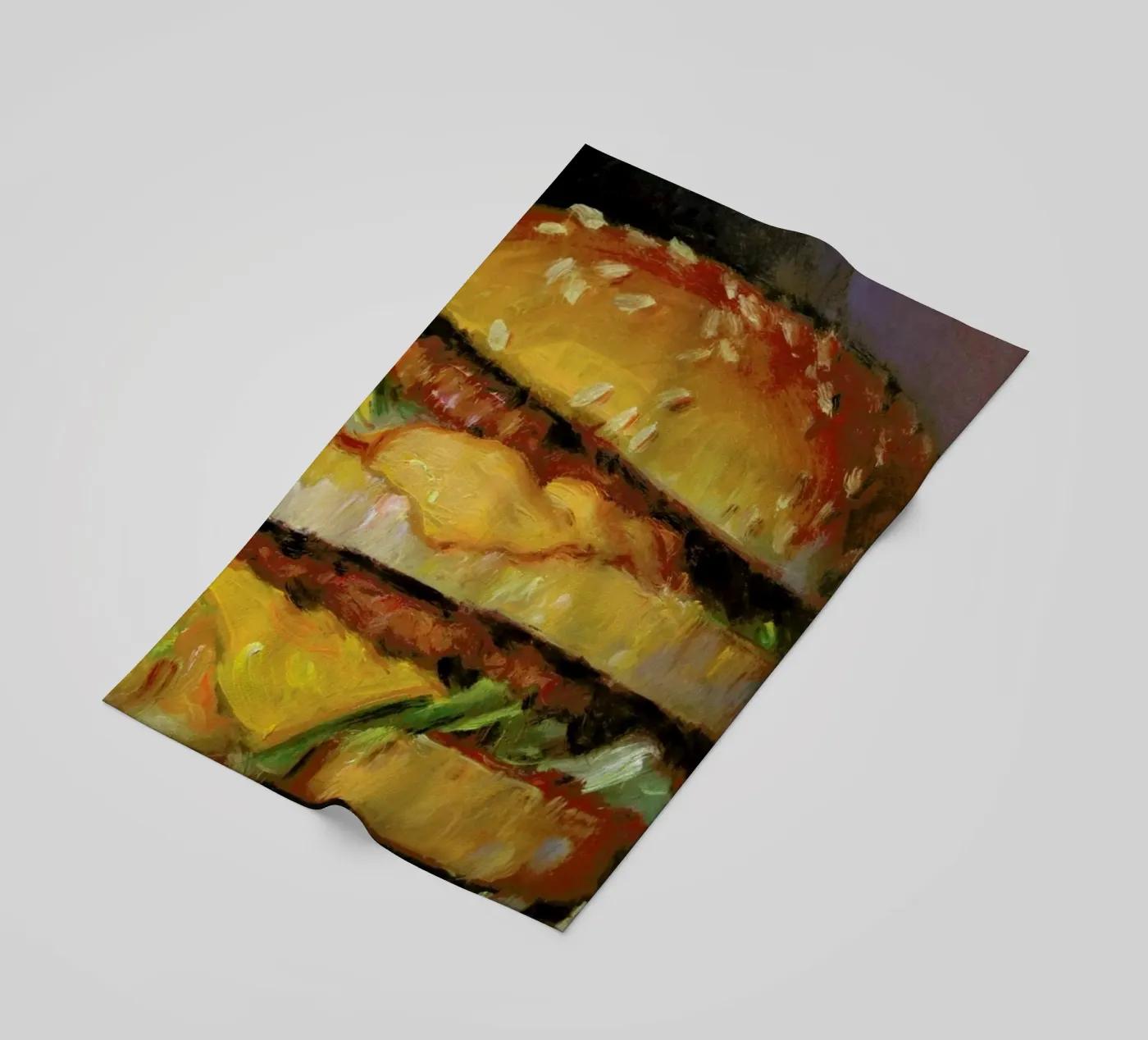 Big Mac beach towel by Noah Verrier