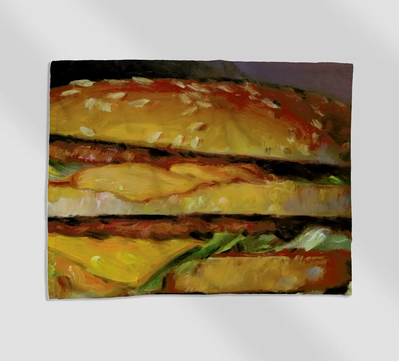 Big Mac beach towel by Noah Verrier