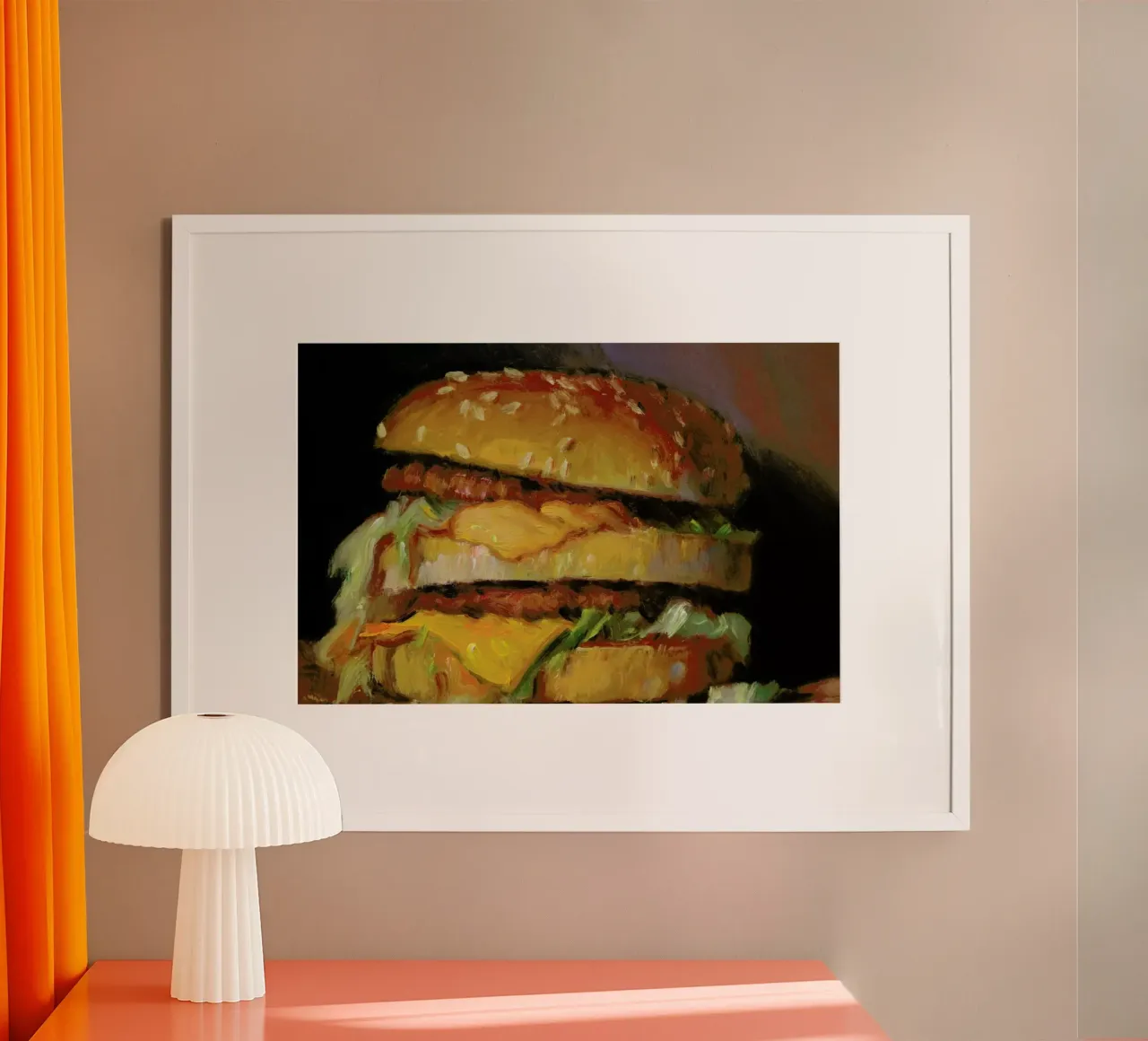 Big Mac carta hahnemühle da Noah Verrier